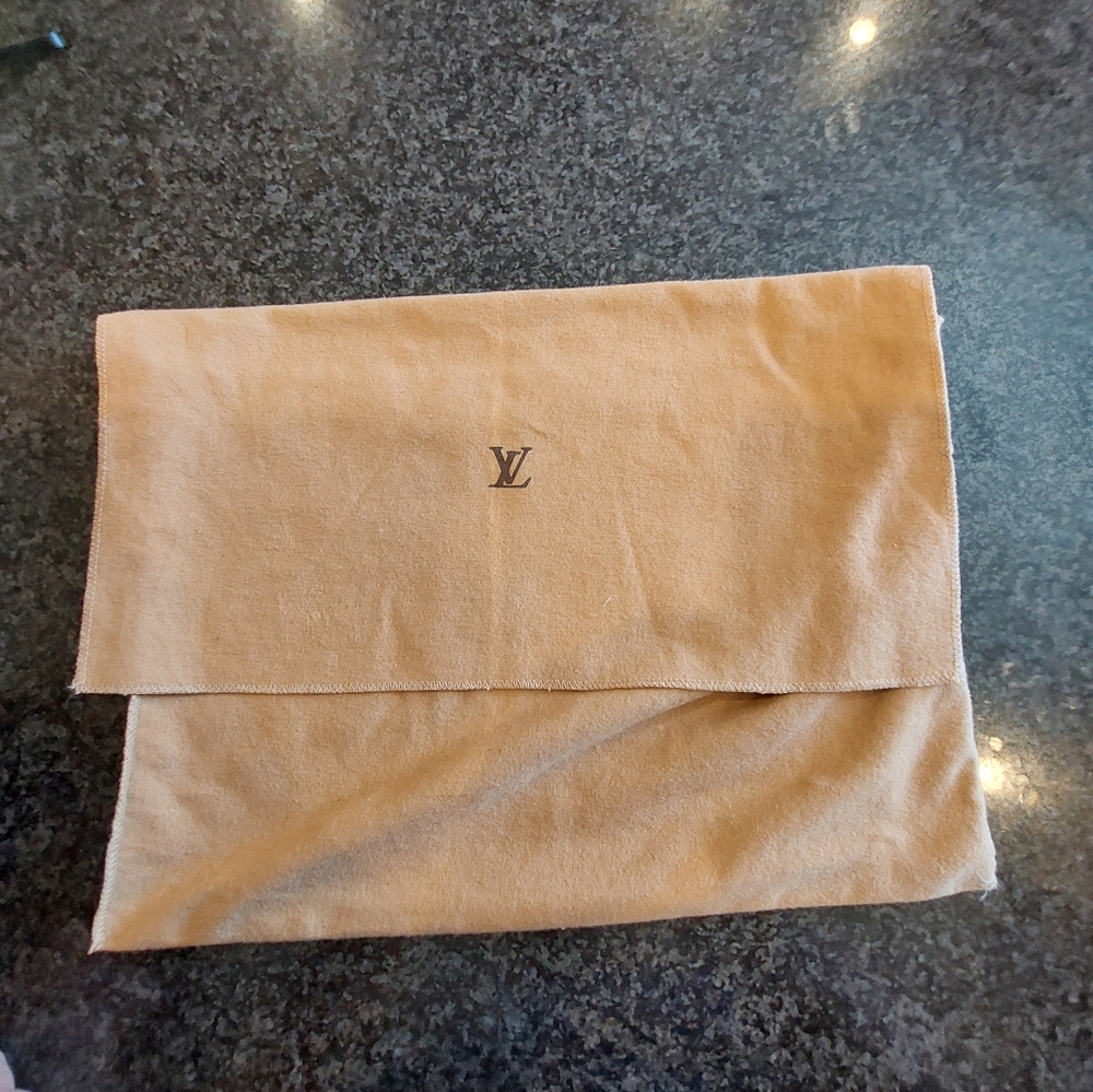 Louis Vuitton Tan Dust Bag